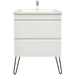 Dulap pentru lavoar Bayro универсальный Studio под умыв. Argo 600 белый мат