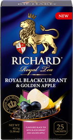 Ceai Richard Royal Blackcurrant & Golden Apple 25 pak