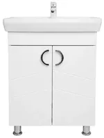 Dulap pentru lavoar Mashtab 12133 Alpin (ML) cu 2 uși 650x420x850 Alb mat