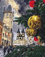 Картина по номерам на холсте с подрамником «Рождественские каникулы» 40х50 см 3562