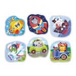 Головоломка Dodo 300154 Puzzle 6în1: Transport