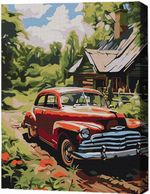 Tablou pe numere BrushMe RMG0026FC 30x40сm (fără cutie) Călătorie vintage