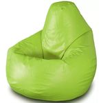 Кресло-мешок BeanBag BM0563, Груша из глянцевой экокожи Max, L, Салатовый
