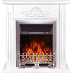 Камин электрический ArtFlame Sorina & Galileo silver, 900x900x270 mm, Alb