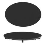 Accesoriu pentru chiuvete de bucătărie Reginox R41420 Wasteplug cover plate Nero Black