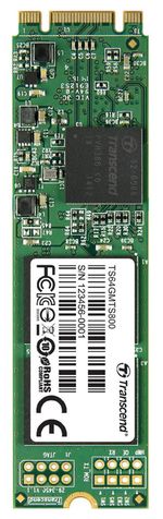 .M.2 SATA SSD    64GB Transcend  