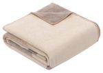 Textile de casă s.Oliver 0568/380 Jacquard Decke Beige/grey