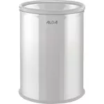 Урна для мусора Alda 9l, 30*20cm, metal alb (606E)
