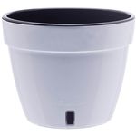 Цветочный горшок Santino Asti (12.0L, Alb/Negru)