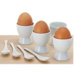 Veselă Excellent Houseware 22229 Набор подставок для яиц 8ед, керамика