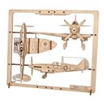 Конструктор Ugears 57172 Avionul în ramă