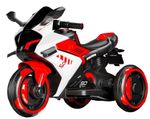 Mașină electrică pentru copii Richi (85297) Motocicleta rosie pe acumulator pentru copii (W6)