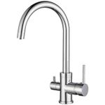 Смеситель кухонный Helika-AquaSanita 2963-001 SABIADUO Chrome