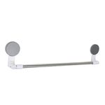 Держатель для полотенец Promstore 55601 Suport prosoape pe ventuze Bathroom 58.5x12cm, alb, metal/plastic