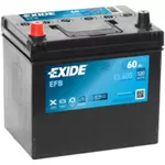 Автомобильный аккумулятор Exide Start-Stop EFB 12V 60Ah 520EN 230x173x222 +/- (EL605)