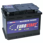 Автомобильный аккумулятор Eurostart Blue 55 Ah (R) ETN0 A460 (242х175х190)