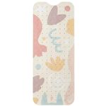 Коврик для ванной Roxy Kids BM-40100-PAS Коврик ПВХ антискользящий Завитки Пастельные (40х100см)