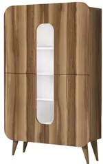 Комод Trendy Al meu-Nuc, Alb 93x144x31cm, multifunctionala (GTR006620)