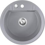Chiuvetă bucătărie Ferro DRGM1/51GA d.510 mm gri