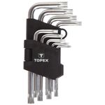 Set de unelte de mână Topex 819 Chei Torx scurte T10-T50 (1set-9buc) (35D960)