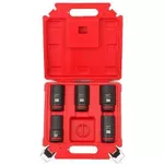 Set de tubulare, bite, duze Milwaukee 4932498750 Set de 5 chei tubulare de impact lungi Shockwave, 3/4