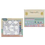 Set de creație Promstore 54878 Set creativ pentru colorat (10 figurine+vopsele)