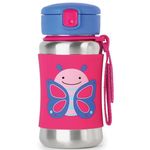 Поильник Skip Hop 252517 Sticluta cu pai Zoo Fluturas