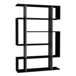 Raft de birou Trendy Mito, Antracit, Mocha deschis 110x161x25cm, raft de carti