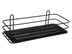 Raft pe ventuze Bathroom 26X11X9cm, negru