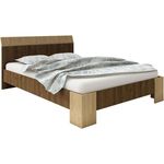 Кровать Haaus Pedro 160x200 (Bronze Oak/Natural Wood)
