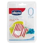 Suzetă Chicco 70195.02 Клипса для пустышки Цветок и рыба