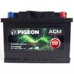 Автомобильный аккумулятор Pigeon EFB Start/Stop 12V 100Ah 900A