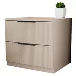Noptieră Bayro Murano 550x500x450 МДФ 18мм Positano серый камень