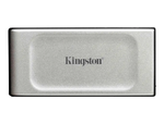 1.0TB Kingston Portable SSD XS2000 Silver, USB-C 3.2 (69.5x32.6x13.5mm, 28.9g, R/W:2K/2K MB/s)