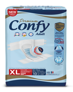 Confy Premium Adult EXTRALARGE STD, Подгузники для взрослых, 10 шт.
