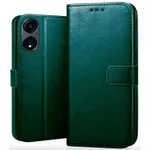 Husă pentru smartphone Helmet Shell Flip Nylon Oppo A78 4G, Green