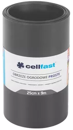 Decor Cellfast 30244 Bordura gazon 25 cm x 9 m (grafit) 30-243