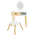Набор детской мебели Premaman PCICNH-CCC-UNQ Masuta pentru machiaj cu scaunel