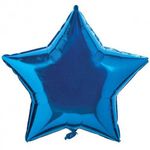 Balon în formă de stea Blue