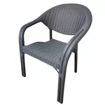 Scaun Hydro S Scaun din plastic Bamboo, 64x82x43.5, Antracit