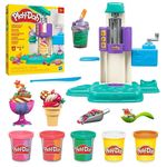 Set de creație Hasbro G0028 Набор Play-Doh Playset Rainbow Swirl Ice Cream