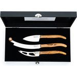 {'ro': 'Set cuțite Laguiole Luxury Line 3 Cheese Knives Olive V2 set 3 buc. in cutie lemn', 'ru': 'Набор ножей Laguiole Luxury Line 3 Cheese Knives Olive V2 set 3 buc. in cutie lemn'}