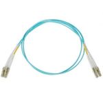Fiber optic patch cords, Multimode OM4, LC-LC Duplex, 1M