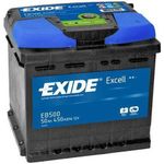Автомобильный аккумулятор Exide EXCELL 12V 50Ah 450EN 207x175x190 -/+ (EB500)