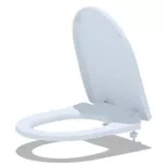 Capac WC Aniplast 19159 Microlift, polipropilen (WS0320EU)