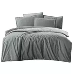 Lenjerie de pat Askona Постельное белье Comfy and Cosy Серый 200x220