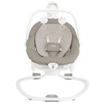 Детское кресло-качалка Joie W1306AGWNT000 Serina 2in1 Walnut, rotativ cu conectare la priza