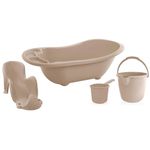 Cădiță BabyJem 836 Set de baie din 4 piese Stone