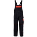 Спецодежда Lahti Pro 7504944 Защитный комбинезон-брюки, графитово-оранжевый, (L) h-182