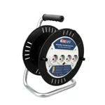 Удлинитель электрический TEB Electrik 72317 Prelungitor cu tambur, 30m, 4 prize, 3x1.5mm² 9A (310.030.101)